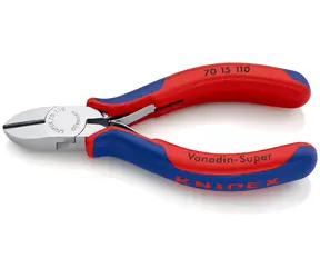 Knipex 70 15 110 Seitenschneider 110mm / weich: 3mm / mittelhart: 2mm / hart: 1,2mm