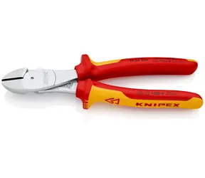 Knipex 74 06 250 Seitenschneider VDE 250 mm / halbhart: 4,6 mm / hart: 3,5 mm / Faden: 3 mm