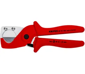 Knipex 90 25 185 Rohrschneidezange für Verbundkunststoffrohre 185mm / 12 - 25mm