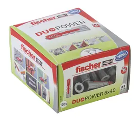fischer DuoPower 8x40 LD Dübel 100 Stk