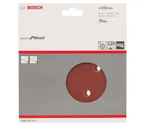 BOSCH C430 Best for Wood and Paint 2608605720 / Schleifpapier / Körnung 120 / 150 mm / Perforationen: 6 / 5 Stk