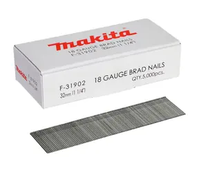 Makita F-31902 Nagelnägel / 18Ga / Länge 32 mm / 5000 Stk