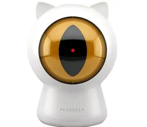 Petoneer SMART Dot Weiß / Automatisches Laser-Katzenspielzeug / WLAN / microUSB