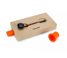 Beeztees BYZOE 22 cm / Interaktives Holzspielzeug 
