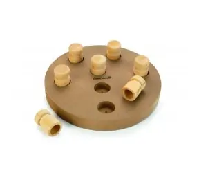 Beeztees GIONO 2in1 25 cm / Interaktives Holzspielzeug 