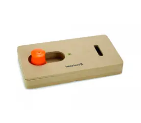 Beeztees SWINNY 22 cm / Interaktives Holzspielzeug 