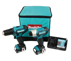 Makita CLX224A / Akku-Werkzeugset / DF333D&TD110D / 2x 2,0Ah / Ladegerät / Koffer