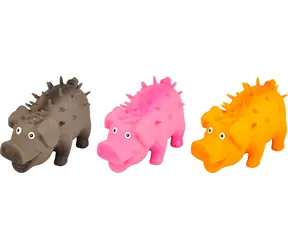 Flamingo Toy Latexschwein für Hunde 10 cm