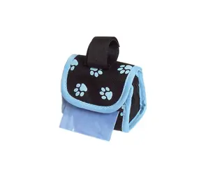 Karlie Bag blau mit Taschen - 2x20 Stk