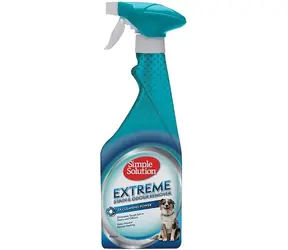 Simple Solution Flecken- und Geruchsentferner Extreme 750 ml / Flecken- und Geruchsentferner für Hunde,