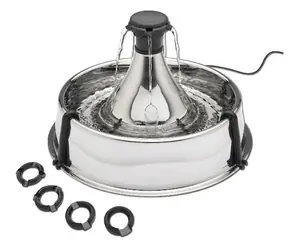 PetSafe Drinkwell 360 Edelstahl / Trinkbrunnen / 3,8 L
