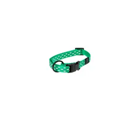 Karlie ASP Mix&Match Halsband grün Haimotiv - Größe XS 20-35cm 10mm