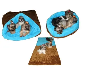 Marysa MAX Bett 3 in 1 zimtblau