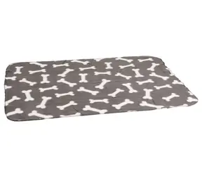 Karlie Fleecedecke grauer Knochen 100x70cm