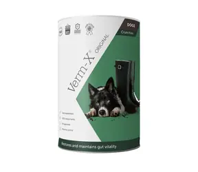 VERM-X Natürliches Granulat gegen Darmparasiten für Hunde 100 g