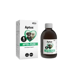 Aptus Apto-flex Vet Sirup 200 ml / Gelenknahrung für Hunde und Katzen / MHD 09/26