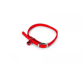 Beeztees Halsband für Katzen, Nylon, rot, 6-29 cm x 10 mm