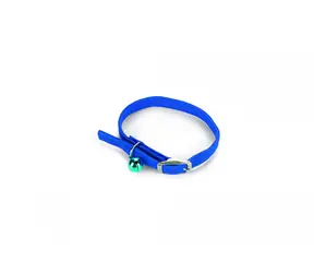 Beeztees Halsband für Katzen, Nylon, blau, 6-29 cm x 10 mm