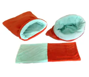 Marysa Bett 3 in 1 für Welpen & Kätzchen orange-türkis