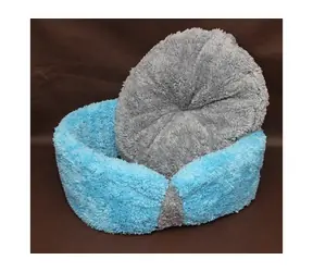 Marysa DE LUXE Bett hellblau-grau