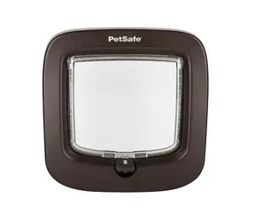 PetSafe DeLuxe Manuelle Tür für Katzen und Hunde braun / bis 8 kg / 219 mm x 210 mm