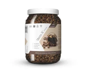 VERM-X Natürliches Granulat gegen Darmparasiten für Katzen 1 kg