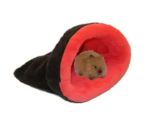 Marysa Bett 2 in 1 Mini für Nagetiere/Frettchen dunkelgrau-rosa