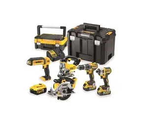 DeWalt DCK551P3T / Akku-Set DeWalt DCD796 + DCF887 + DCS391 + DCS331 + DCL050 / 3 x 5,0-Ah-Akkus / 2 x Tasche / Ladegerät