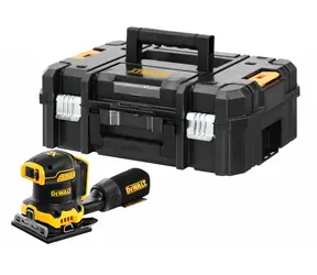DeWalt DCW200NT / Akku-Exzenterschleifer / 18 V / 108 x 115 mm / 12.000-14.000 Schwingungen/min / ohne Akku / Koffer