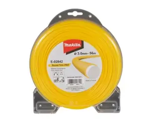 Makita E-02711 - Nylonsaite Pro 3,0 mm gelb / 56 m