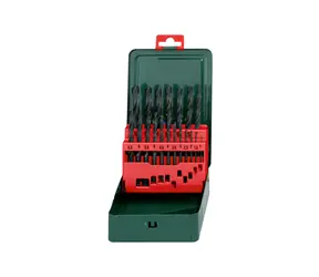 Metabo Metallbohrerkassette / HSS- R / 19-tlg. / 1-10 mm
