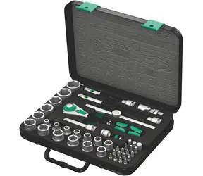 Wera 8100 SB 2 Ratschensatz Zyklop Speed / Spannteil 3/8" / metrisch / 43-teilig