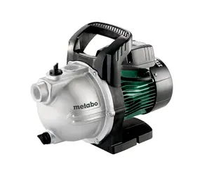 Metabo P 3300 G / Gartenpumpe / 900W / Kapazität 3300 lh / Druck 4,5 bar / Förderhöhe 45 m / Innengewinde 1"