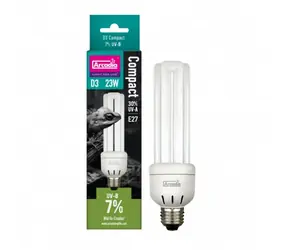 Arcadia D3 Kompakte Reptilienlampe 23 W 7,0 UVB