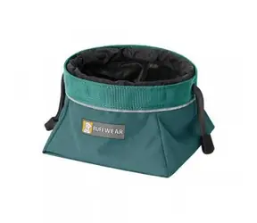 Ruffwear Quencher Cinch Top-tumalo-teal-M / Hundenapf 