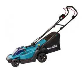 Makita DLM330Z / Akku-Rasenmäher / 18V / 4.300 U/min / bis zu 270 m2 / Breite 33 cm / Korb 30 l / Ohne Akku