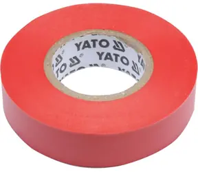YATO YT-81592 / Isolierband elektrisch PVC 15mm / 20m / rot