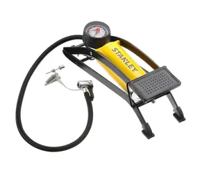 Stanley STHT80894 / Fußpumpe für Fahrräder / Manometer