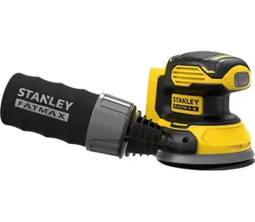 Stanley V20 SFMCW220B / Akku-Exzenterschleifer / 18V / Durchmesser 125 mm / 12.000 U/min / ohne Akku