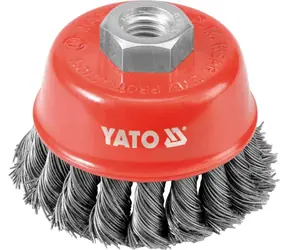 YATO YT-4767 / Vordere Drahtbürste M14 x 60 mm