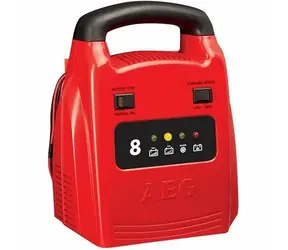 AEG Mikroprozessorgesteuertes Autobatterie-Ladegerät Pb/Gel 12V 8A - Vollautomatisch / 5 Ladephasen
