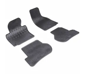 Aroso Fußmatten Gummi Präzision mit niedrigem Rand - Seat Leon II (Typ 1P) (2005-2013)