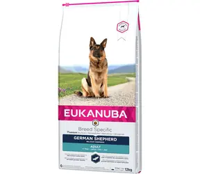 Eukanuba Deutscher Schäferhund 12 kg / Granulat für Hunde / für ausgewachsene Deutsche Schäferhunde ab 1 Jahr