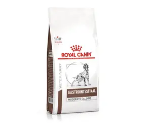 Royal Canin VD Canine Gastrointestinal Moderate Calorie 2 kg / Granulat für Hunde / gesunde Verdauung und Darmpassage