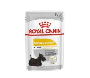 Royal Canin Dermacomfort 12 x 85 g / Beutel für Hunde / Hautunterstützung und Ernährung