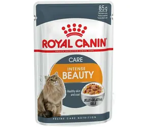Royal Canin Intense Beauty Jelly 12 x 85 g / Beutel für Katzen
