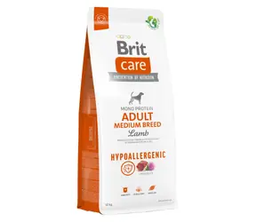 Brit Care Dog Hypoallergenic Adult Medium Breed 12 kg / Komplettes Hundefutter / Hypoallergen / 10 - 25 kg
