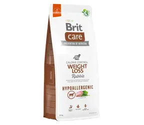 Brit Care Dog Hypoallergenic Weight Loss 12 kg / Alleinfuttermittel für Hunde / Hypoallergen / bei Übergewichtsproblemen