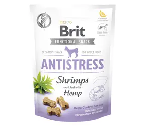 Brit Care Dog Functional Snack Antistress Shrimps 150 g / Funktionelle Leckerbissen für Hunde