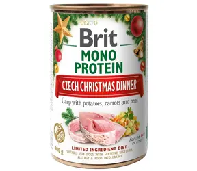 Brit Mono Protein Tschechisches Weihnachtsessen 400 g / Dose für Hunde 